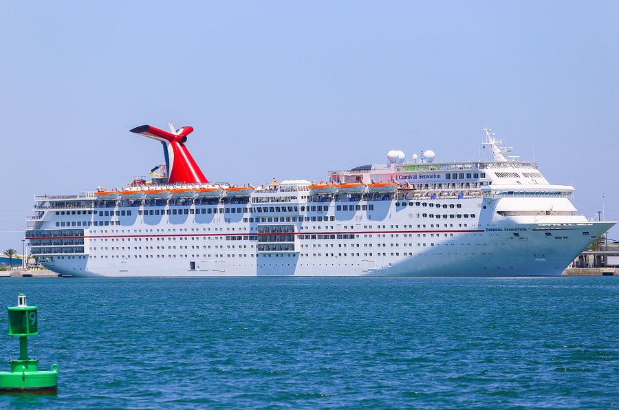 carnival sensation in port canaveral