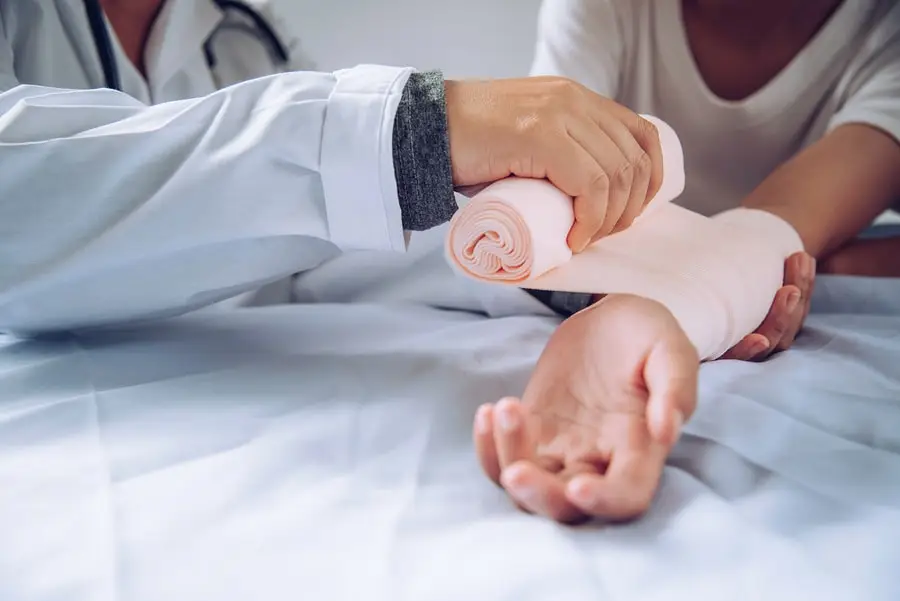 bigstock doctors are treating patients 253116580