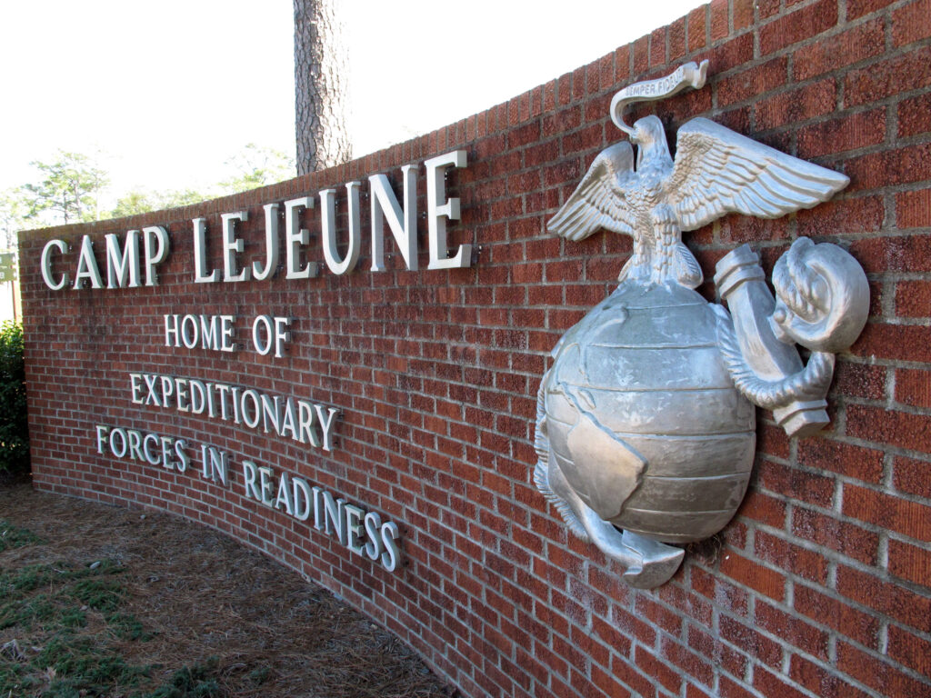 image of Camp Legeune Entry