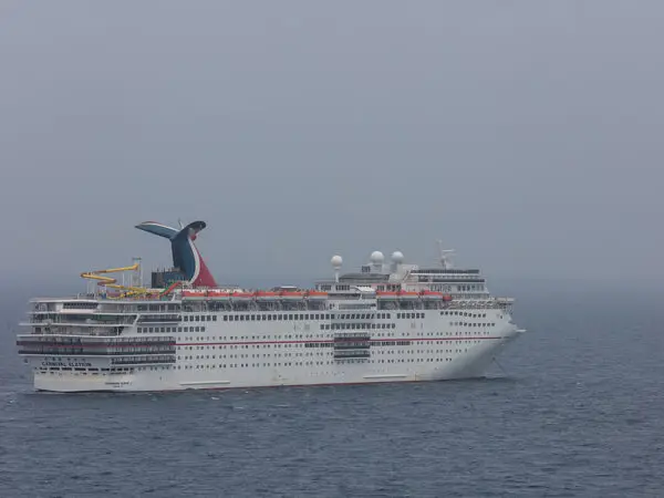 Man Goes Overboard Carnival Elation
