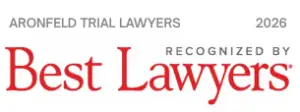 Aronfeld Trial Lawyers "Best Lawyers" recognition award, 2026.